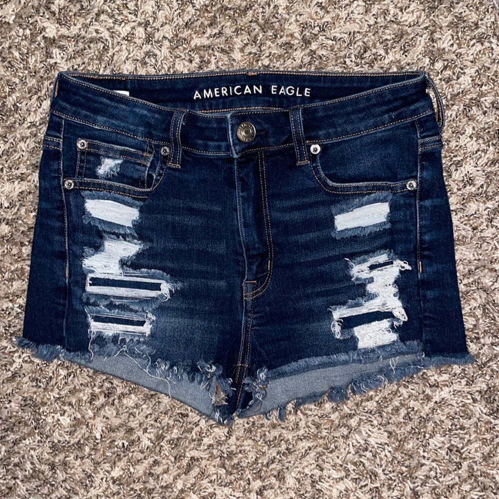 American Eagle Denim Short Shorts